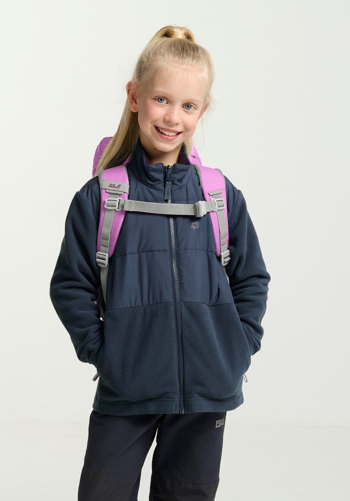 Jack Wolfskin Kinderrucksack KIDS EXPLORER 15, für Abenteuer und Ausflüge, für Wanderungen, sportlicher Stil