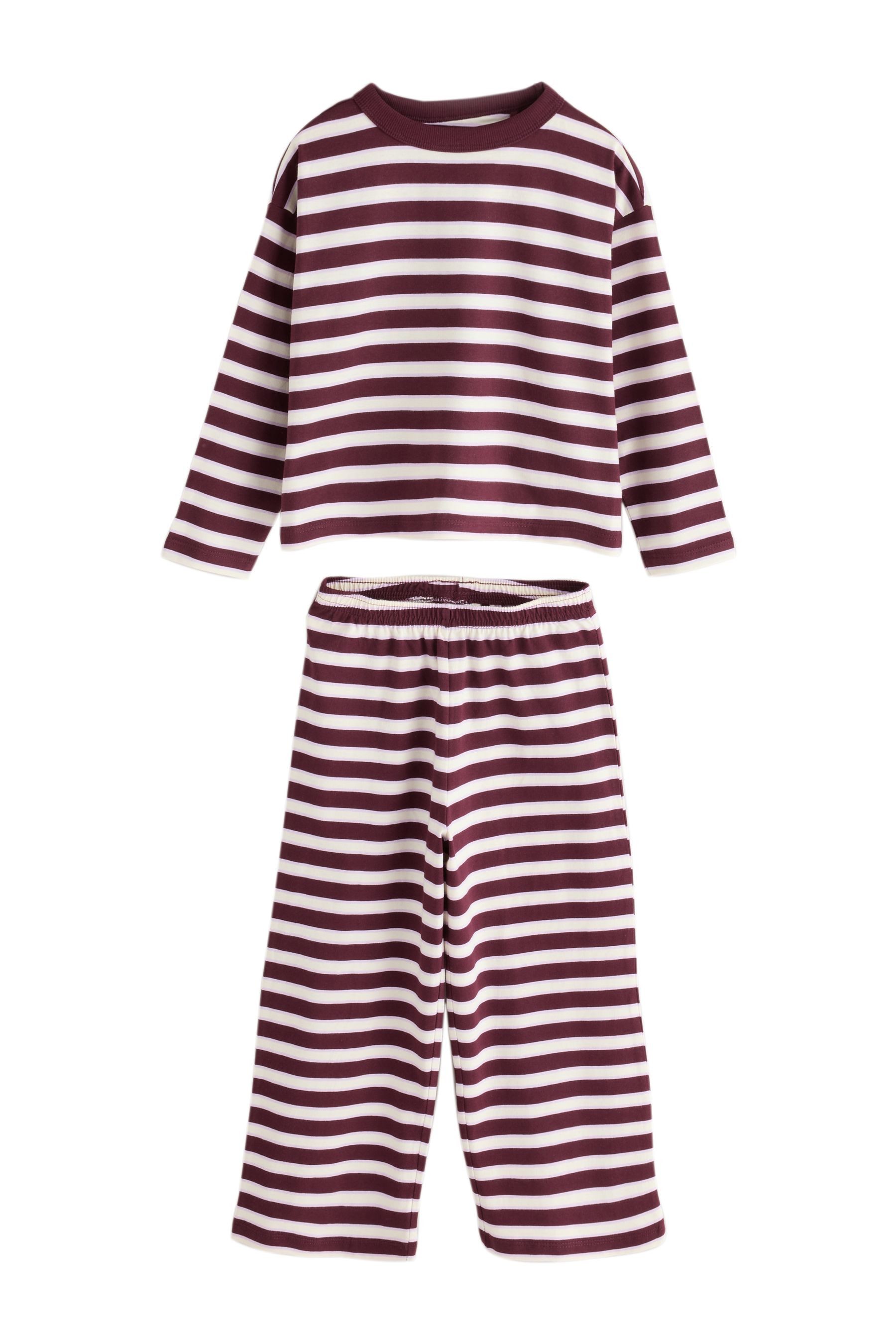 Next Pyjama Schlafanzüge mit weitem Bein und Print, 2er-Pack (4 tlg) – Bild 5 von 5