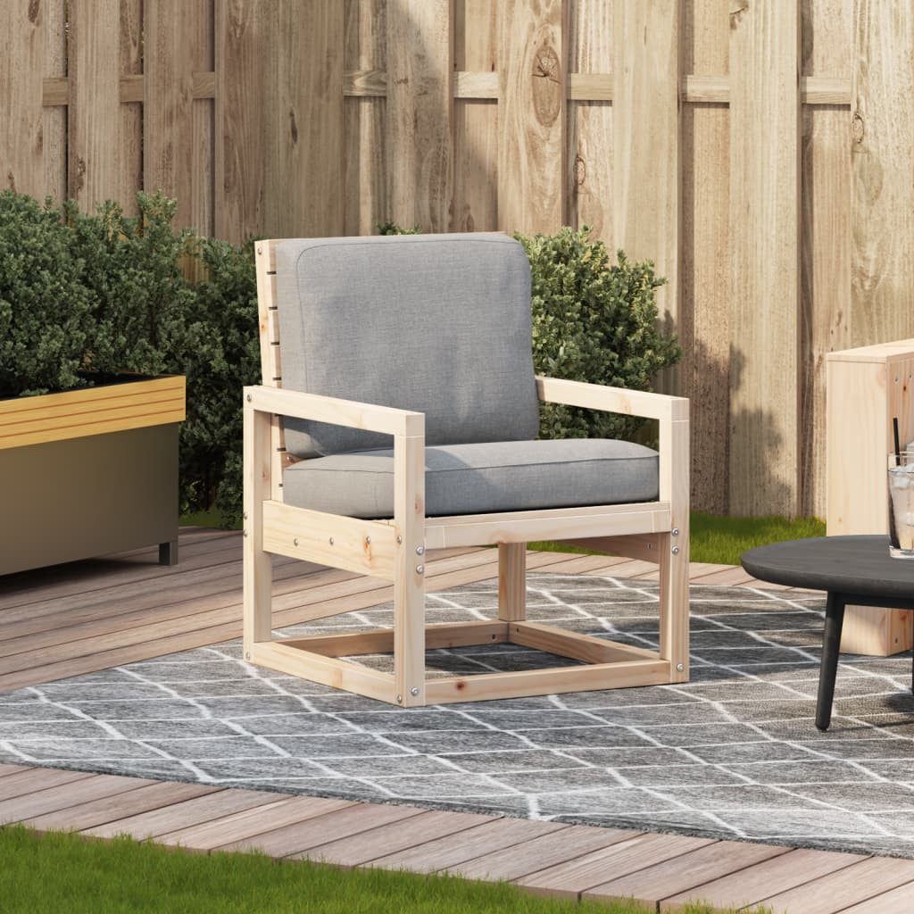 vidaXL Gartenstuhl Gartenstuhl 57,5x63x76 cm Massivholz günstig online kaufen