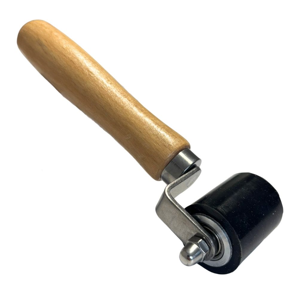 Hanse Syntec Systems Andruckwalze Profi Silikon Andrückrolle, 1-tlg.,30mm Durchmesser, 45mm Rollenbreite