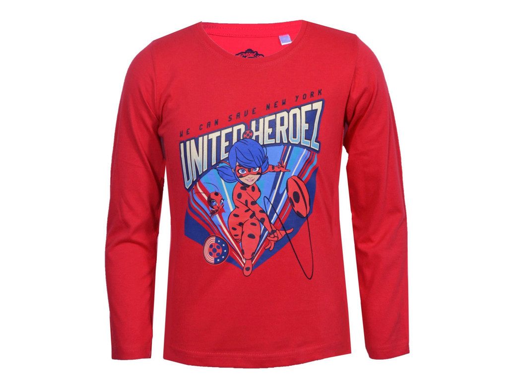 Langarmshirt Miraculous - Ladybug Marienkäfer