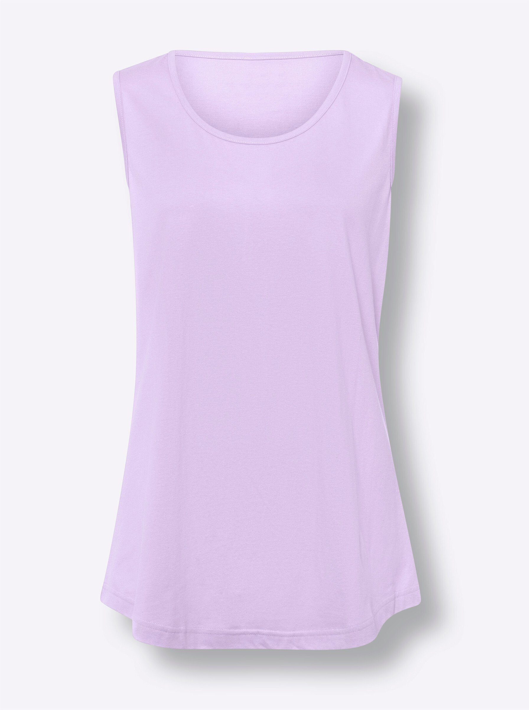 Sieh an! Shirttop Doppelpack Tops Ärmellos (2-tlg)