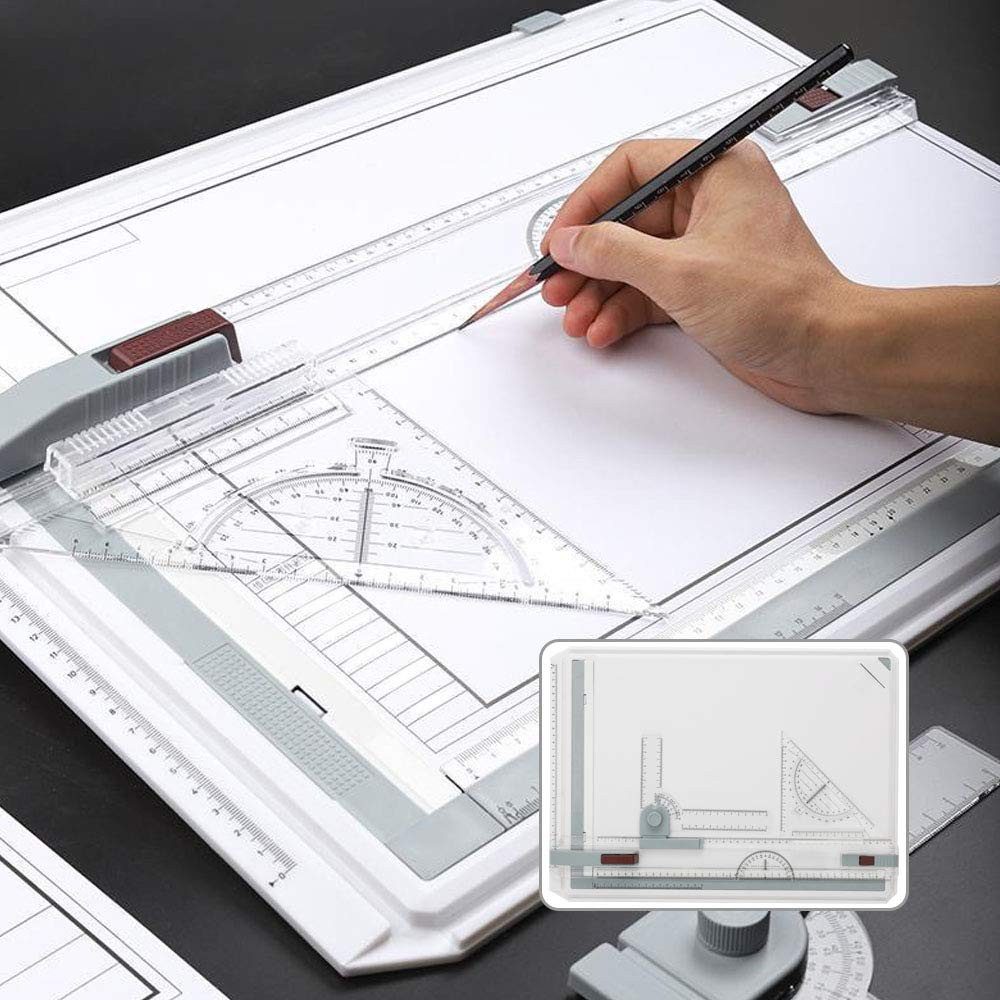 Youyijia Malen nach Zahlen Zeichenplatte A3 Zeichenbrett Professioneller Zeichentisch