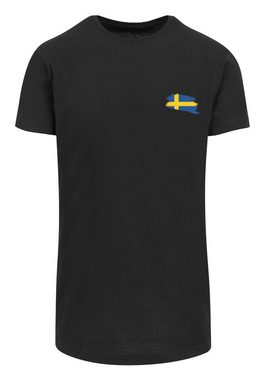F4NT4STIC T-Shirt Sweden Schweden Flagge Print