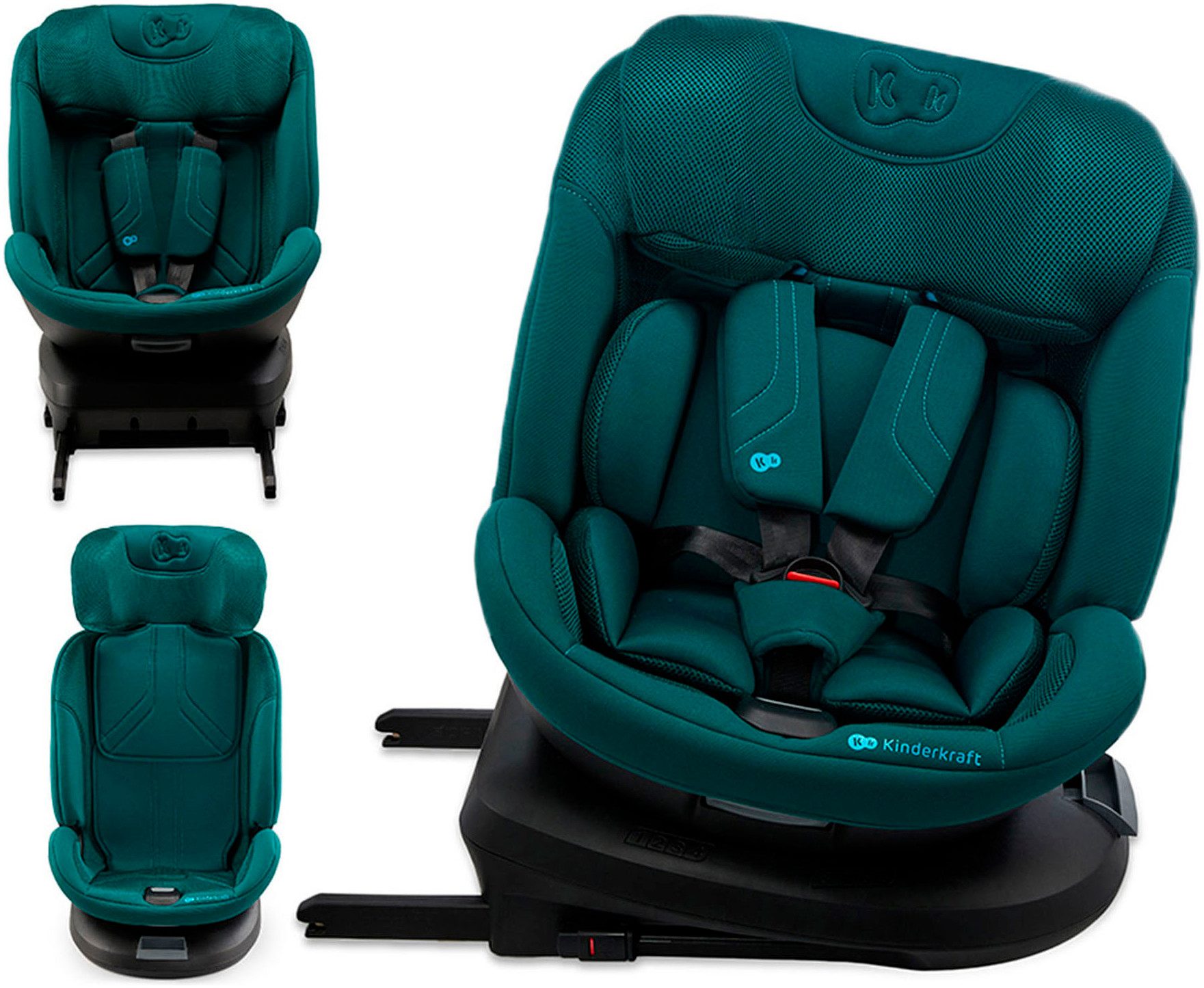 Kinderkraft Autokindersitz XPEDITION 3 i-Size, ab: Geburt, ab: 76 cm, bis: 105 cm, 360° – drehbarer Kindersitz
