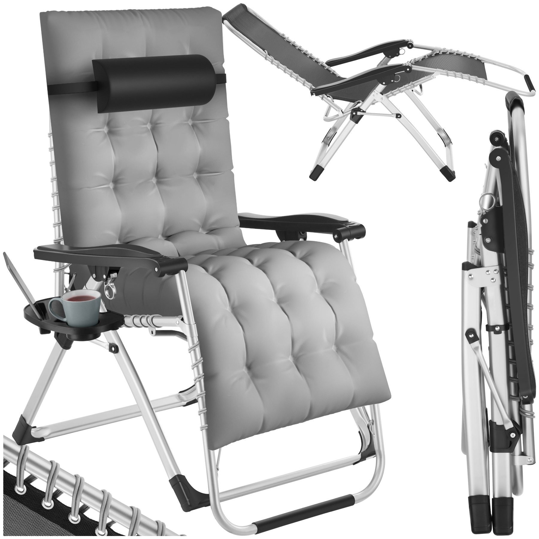tectake Gartenstuhl Sonnenliege (Set, 1 St), günstig online kaufen