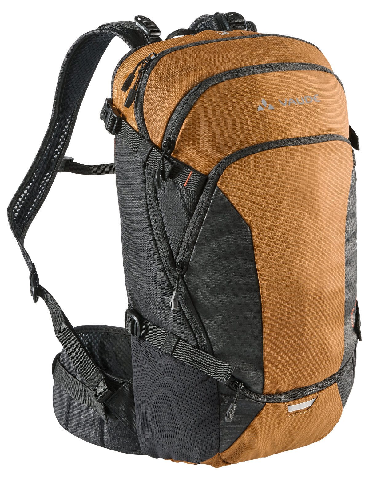 VAUDE Wanderrucksack Moab Pro 16 II (Kein Set), 16 Liter Protektor Rucksack für Mountainbike und Enduro