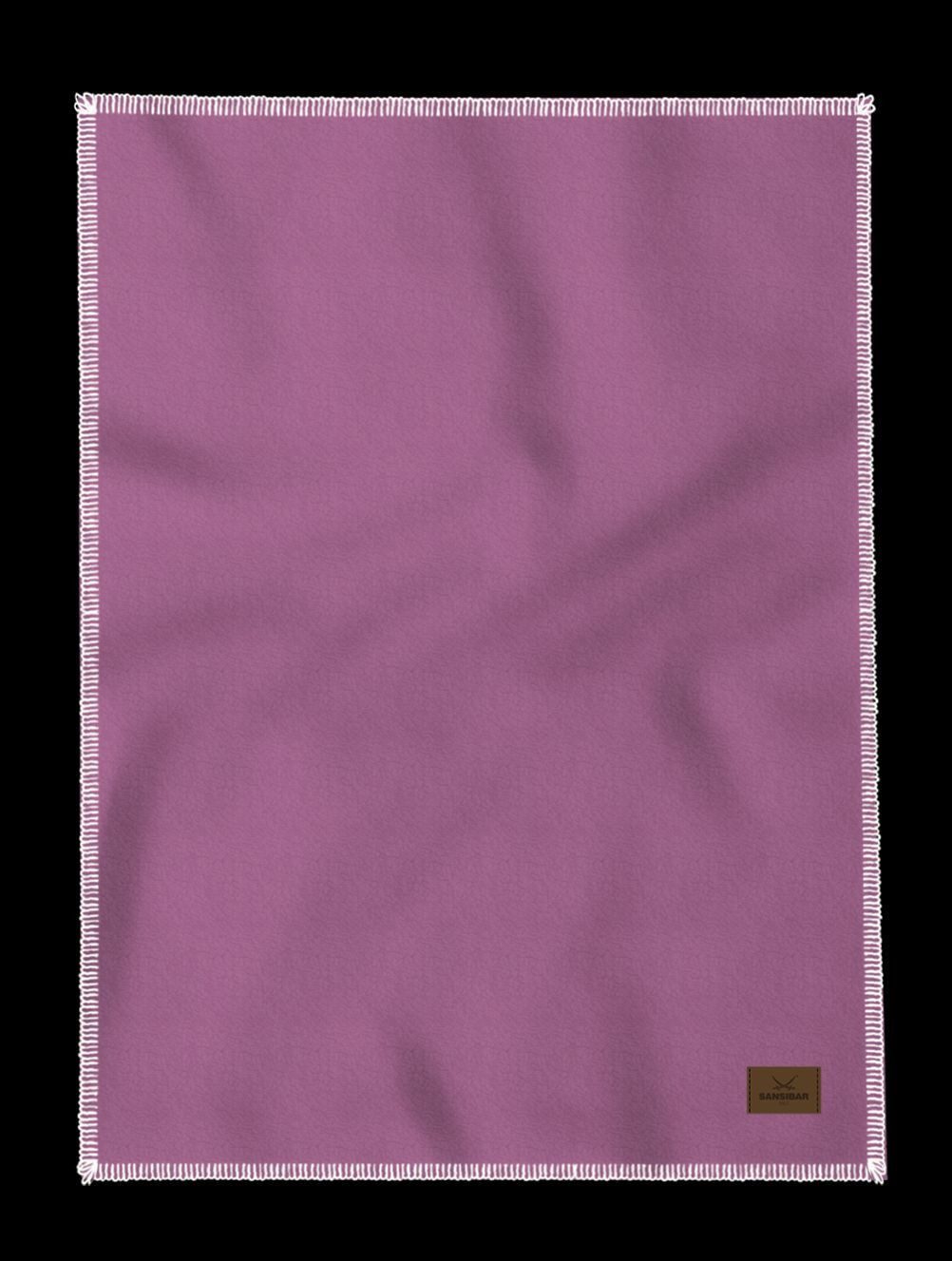 Wohndecke Wohndecke SANSIBAR berry BL 150x200 cm lila Decke Kuscheldecke, Sansibar Sylt