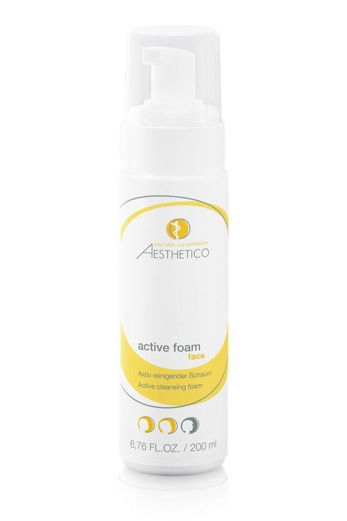 Gesichts-Reinigungscreme active foam, 200 ml - Reinigung, Aesthetico