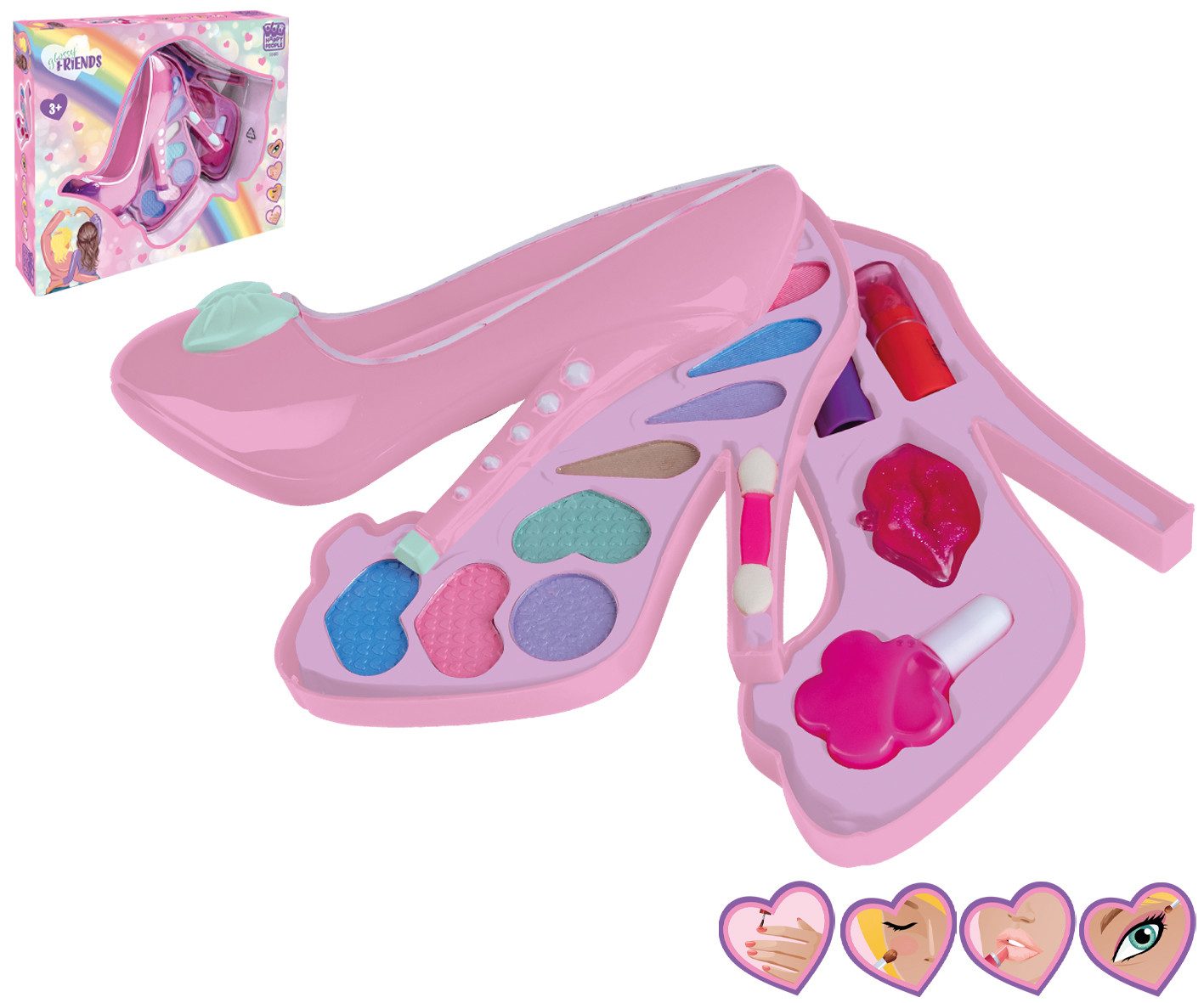 Happy People Kreativset Schmink Set High Heel