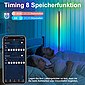 Rosnek LED Stehlampe »Corner Stehleuchte, RGB, Dimmbar, Music Sync, mit Bluetooth App Fernbedienung, Atmosphärische Beleuchtung für Schlafzimmer Party«, Bild 6