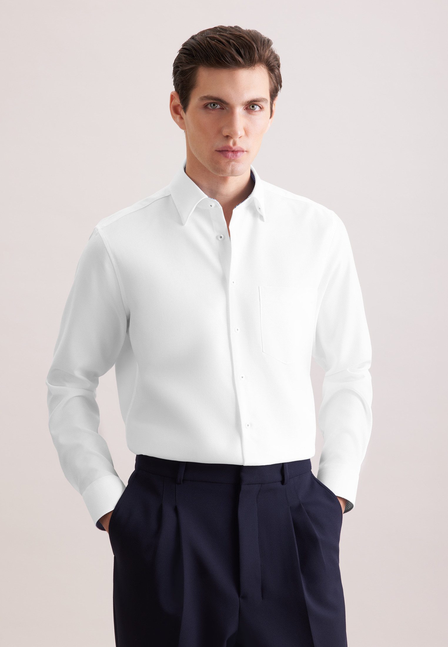 Businesshemd Schwarze Rose