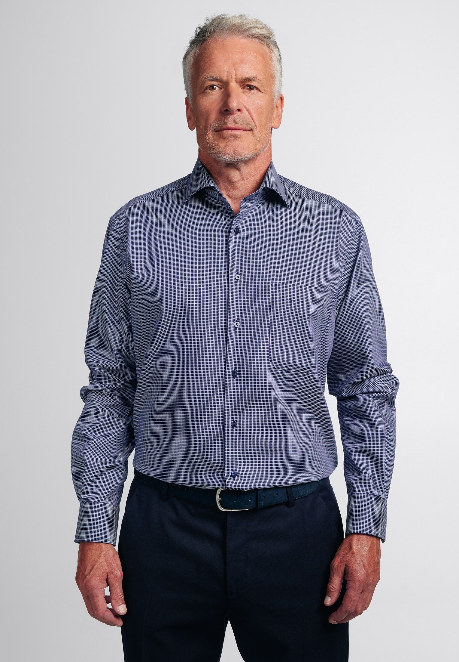 Eterna Langarmhemd COMFORT FIT NON IRON (bügelfrei)