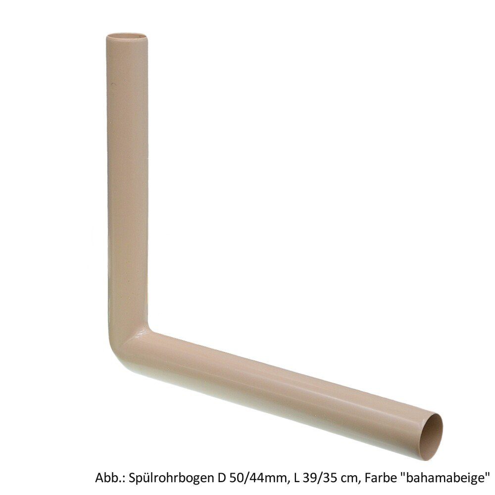 SANIT Unterputz-Spülkasten Spülrohrbogen D 50/44mm L 39/35 cm, bahamabeige