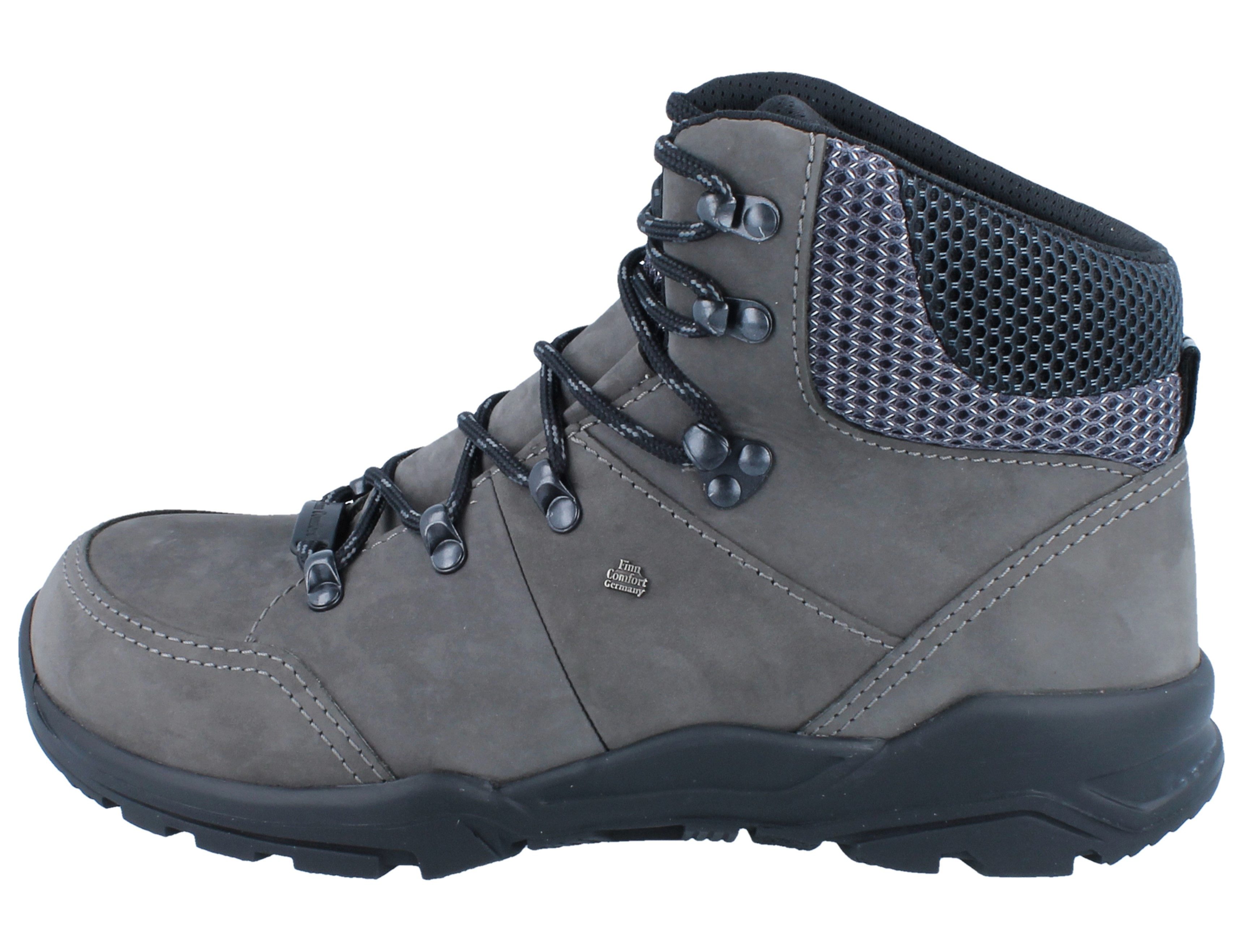 Finn Comfort FINN COMFORT Resia Damen Herren Wanderstiefel Wanderschuhe grau Wanderschuh Wechselfußbett