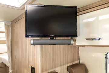 Reflexion LDDW19i+ LED-Fernseher (47,00 cm/19 Zoll, HD-ready, Smart-TV, DC IN 12 Volt / 24 Volt, Netzteil 230 Volt, Fernseher für Wohnwagen, Wohnmobil, Camping, Caravan, mit integriertem DVD-Player, inkl. Soundbar)