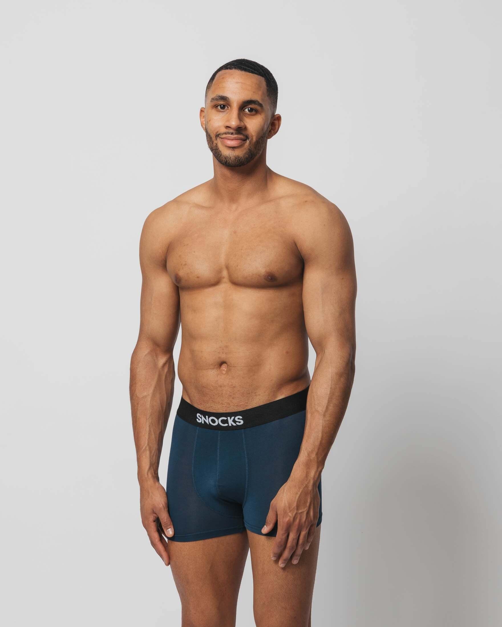 SNOCKS Boxershorts aus Modal (TENCEL) Enge Herren Unterhose (3-St) besonders weich und angenehm auf der Haut – Bild 3 von 5