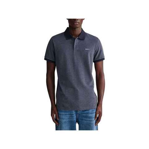 Gant Poloshirt blau regular fit (1-tlg)