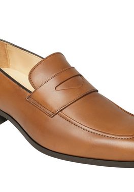 Henry Stevens Murray PL Businessschuh Loafer Herren Halbschuhe Leder handgefertigt, Anzugschuhe Slipper