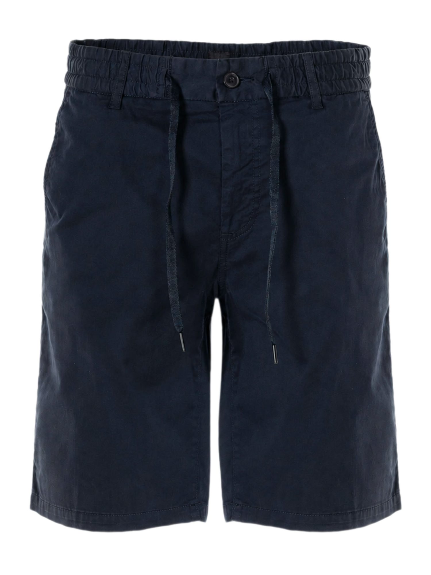 BOSS ORANGE Stoffhose BOSS Men Orange blau,Freizeit,Baumwolle,Unifarben,Tapered Fit,Mittel