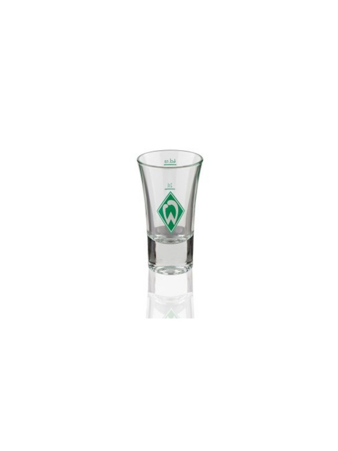 Werder Bremen Glas SV Werder Bremen Schnapsglas Raute