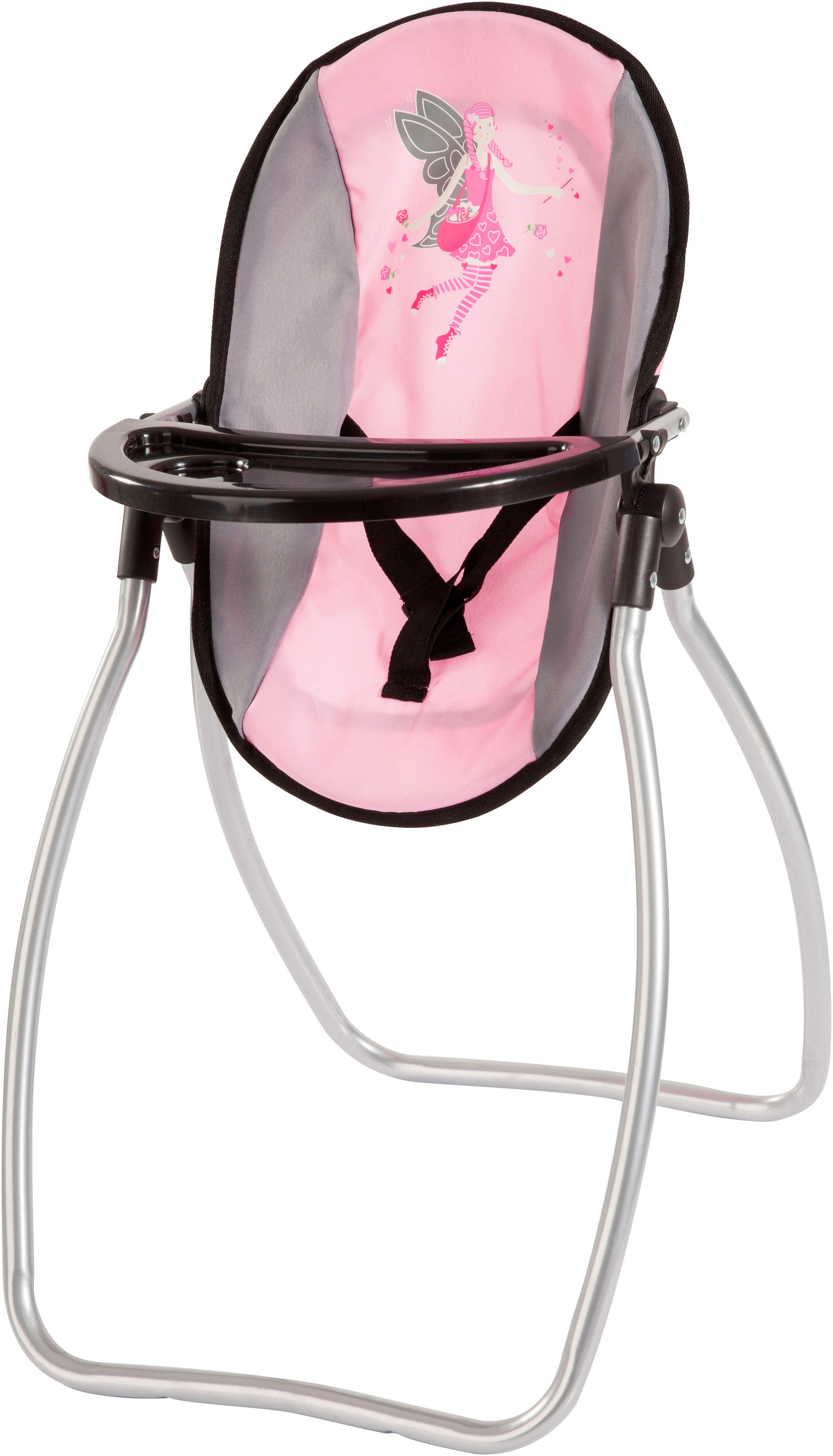 Bayer Puppen Accessoires-Set Vario rosa/grau, (Set, 6-tlg), mit multifunkti günstig online kaufen