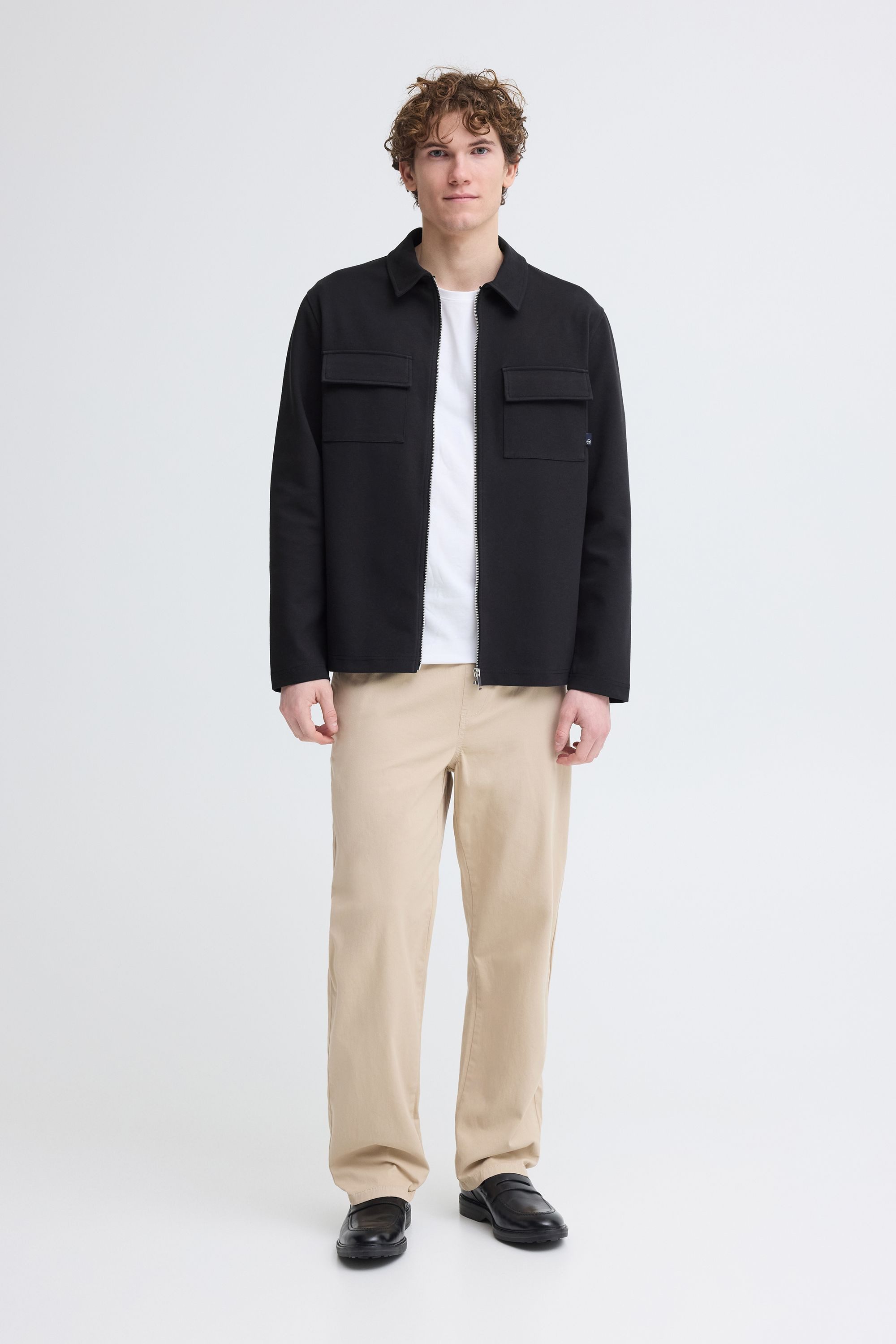 Kronstadt Hemdjacke KSHalfort Modische Overshirt-Jacke Mit Taschen
