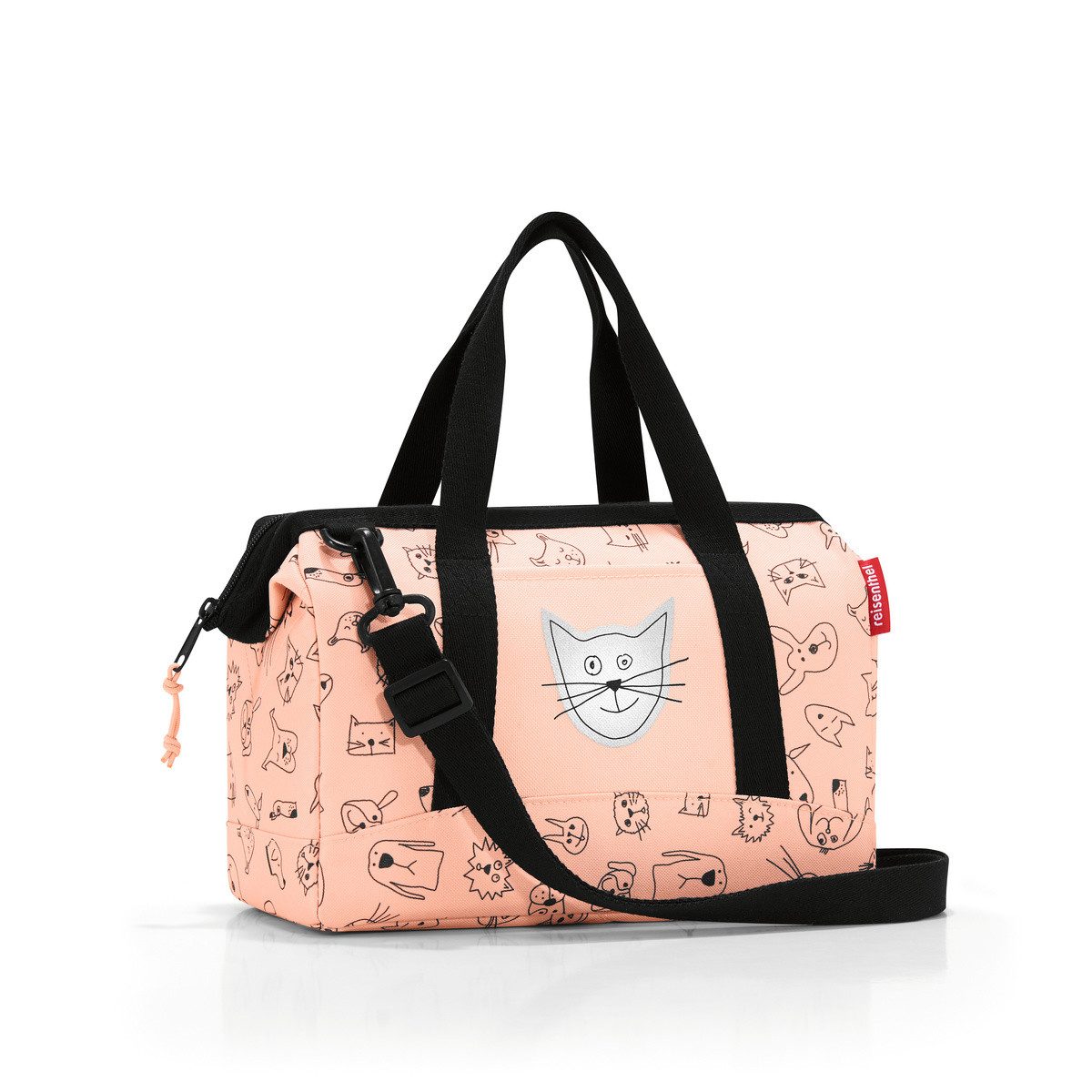 REISENTHEL® Reisetasche allrounder XS kids cats and dogs rose, allrounder XS kids