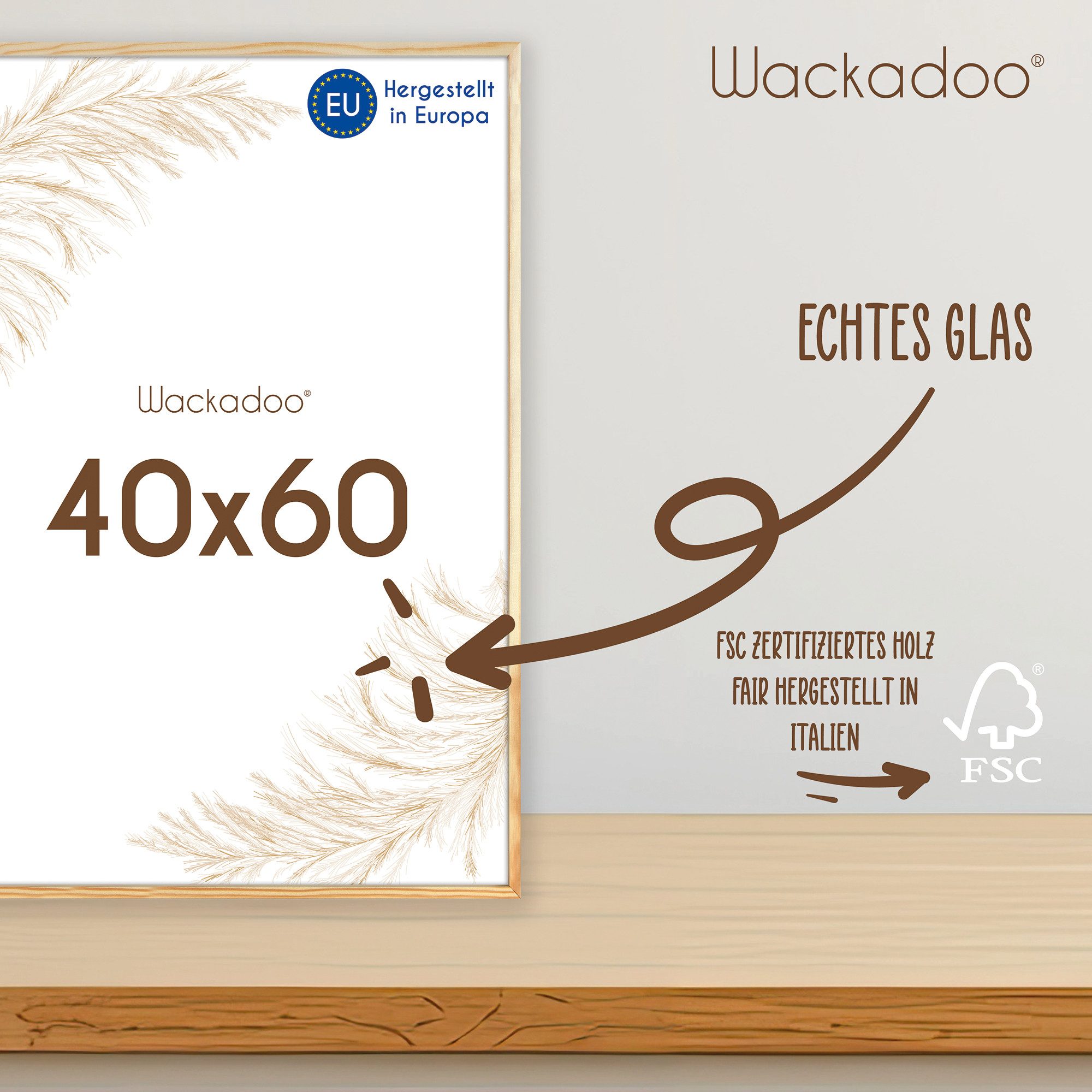 Wackadoo Living Bilderrahmen AMALFI aus italienischem günstig online kaufen
