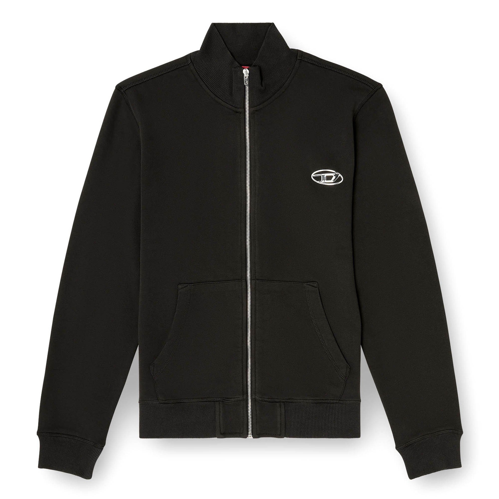Sweatshirt Herren Sweatjacke Baumwolle S-GINN-ZIP-IOD