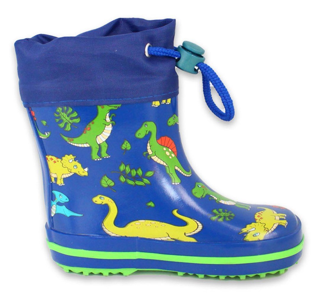Beck Kleinkinder Gummistiefel Mini Dino Gummistiefel