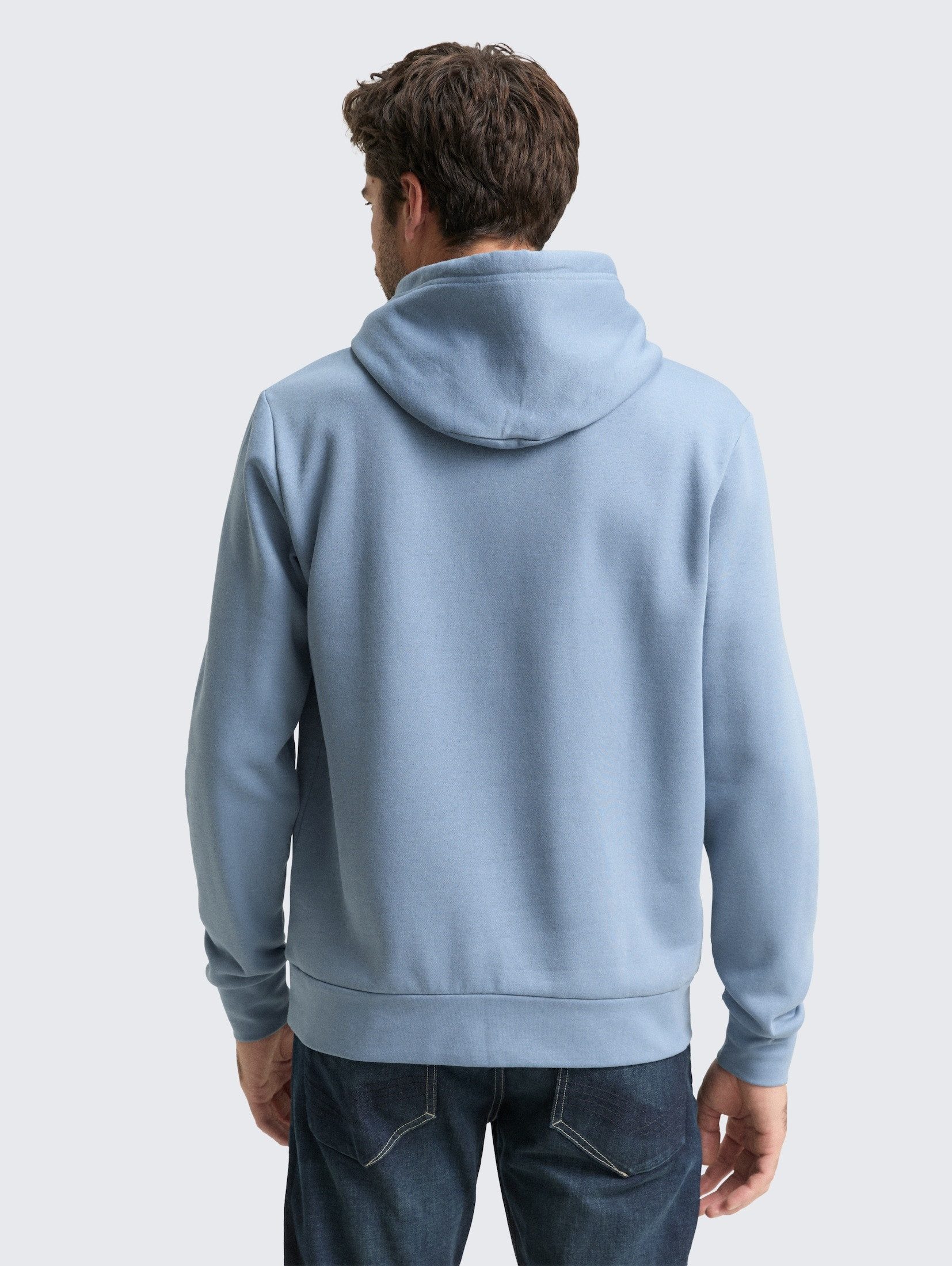 TOM TAILOR Sweatshirt Strick & Sweatshirts Hoodie Sweatshirt mit Logo-Print