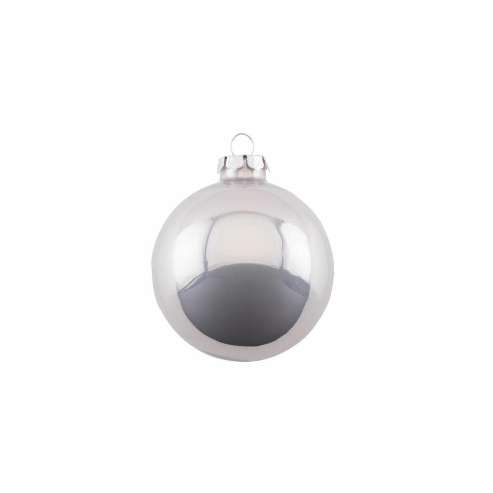 Giftcompany Weihnachtsbaumkugel Opal Grau Ø 6 cm