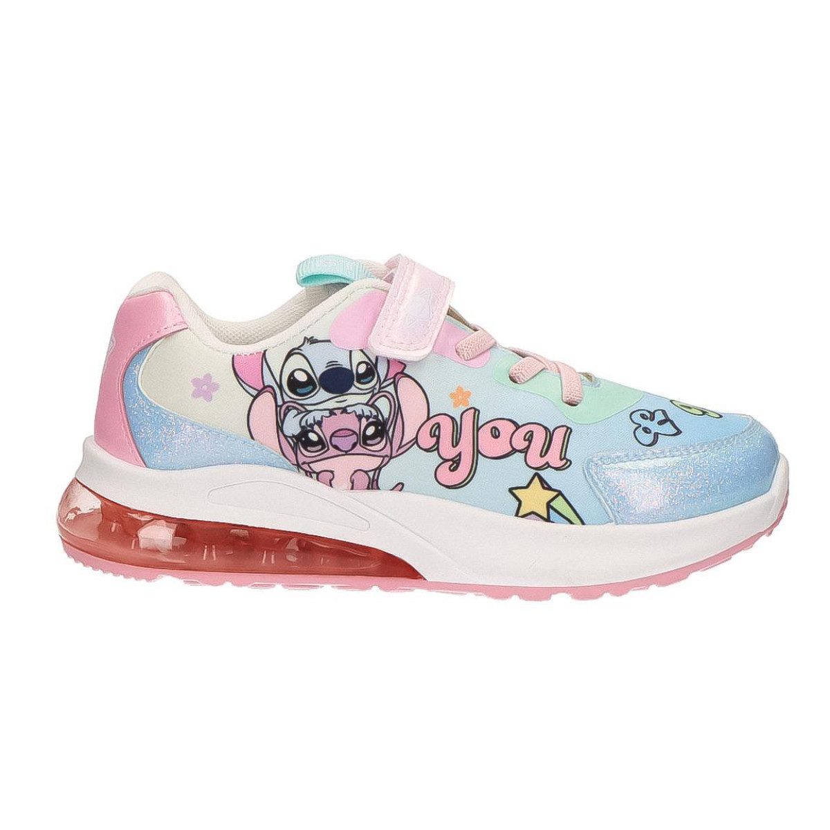 Disney Stitch Kinder Freizeitschuhe Sneaker mit Licht für Alltag und Ausflüge Sneaker