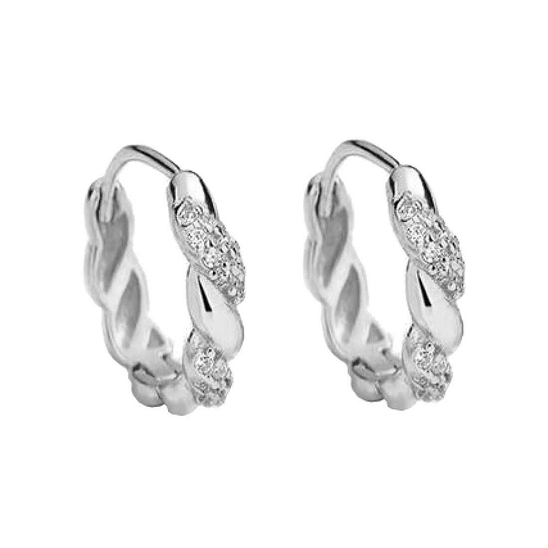 KARMA Paar Creolen Damenohrringe Silber 925 günstig online kaufen