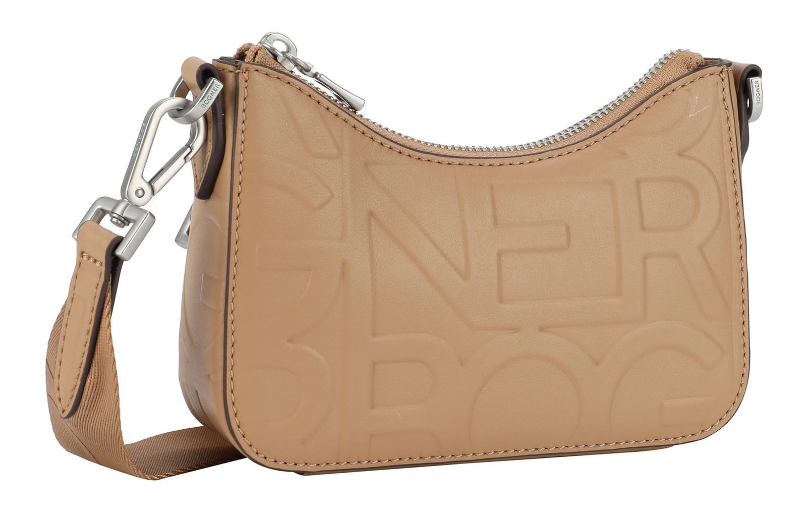 BOGNER Schultertasche Lora Shoulderbag, aus echtem Leder
