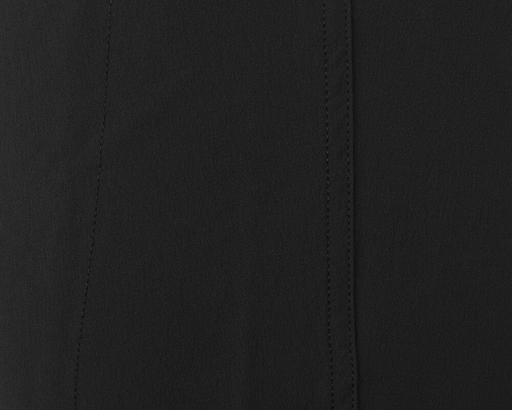 Bergson Outdoorhose REDWOOD Herren Wanderhose, vielseitig, pflegeleicht, Kurzgrößen, schwarz – Bild 5 von 5