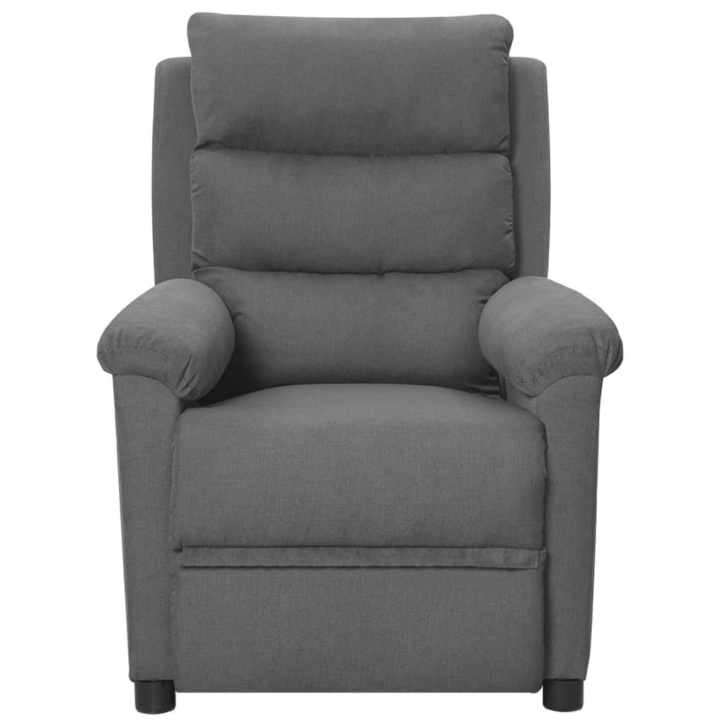vidaXL Sessel Relaxsessel Hellgrau Stoff (1-St) günstig online kaufen