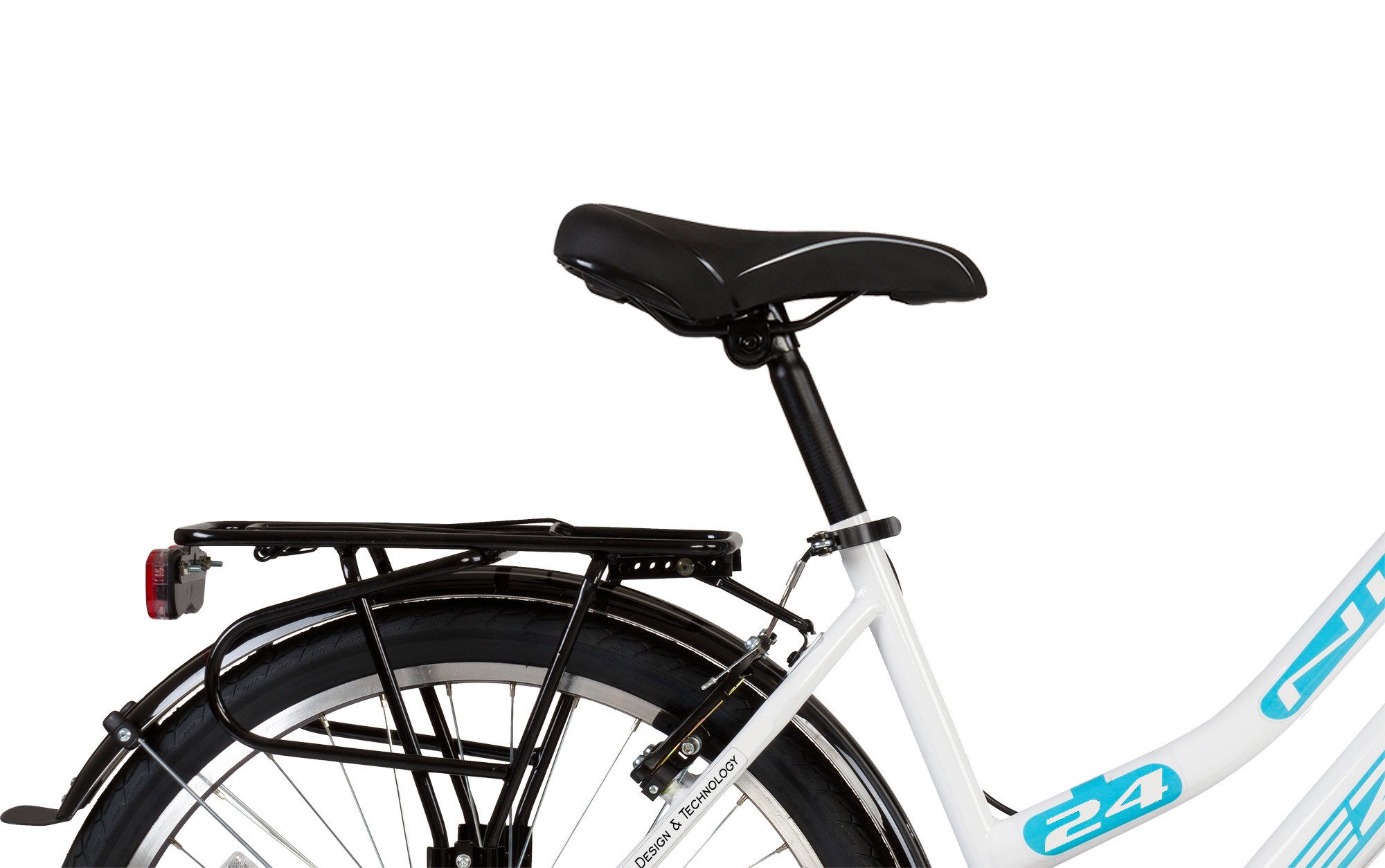Rezzak Cityrad 24 zoll Mädchenfahrrad City Fahrrad Mädchen Kinder Fahrrad, 21 Gang Shimano, Kettenschaltung