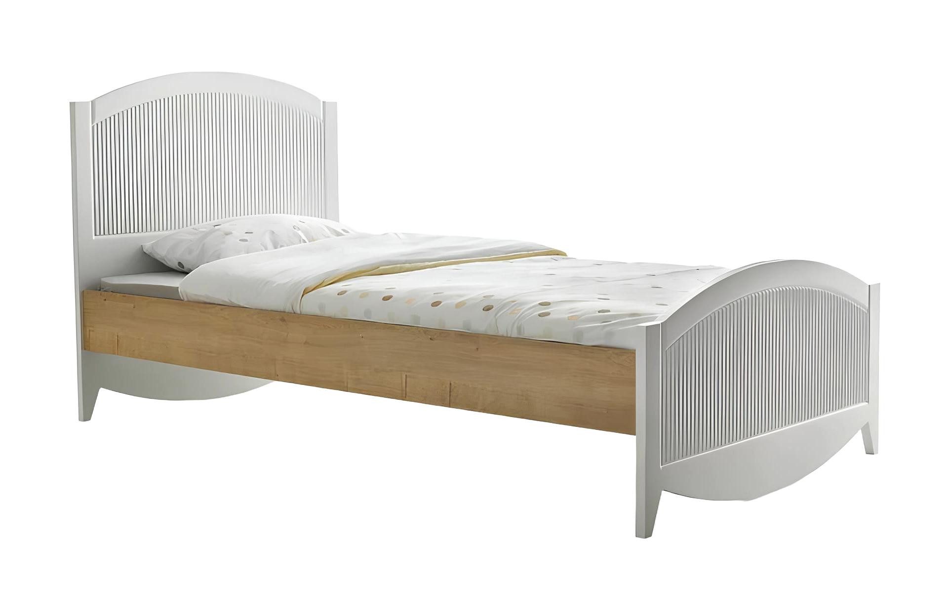 Xlmoebel Einzelbett Bettgestell für Jugendzimmer aus modernem Holz - Teil der Kinderzimmer (Bett), Hergestellt in Europa