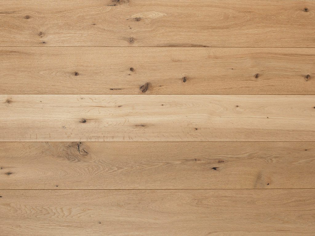 Timefloor Parkett Parkett Eiche Rohholzoptik markant geölt Landhausdiele gebürstet, 8 St.