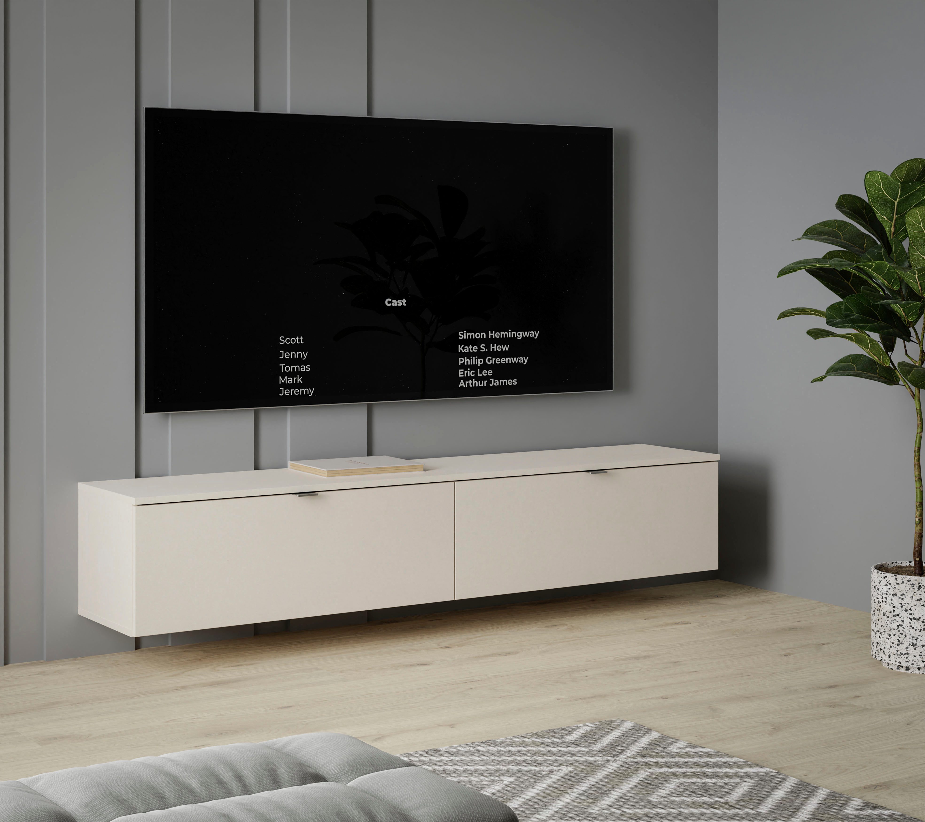 FORTE Lowboard LibertadTV-Board, TV-Schrank, großes TV günstig online kaufen