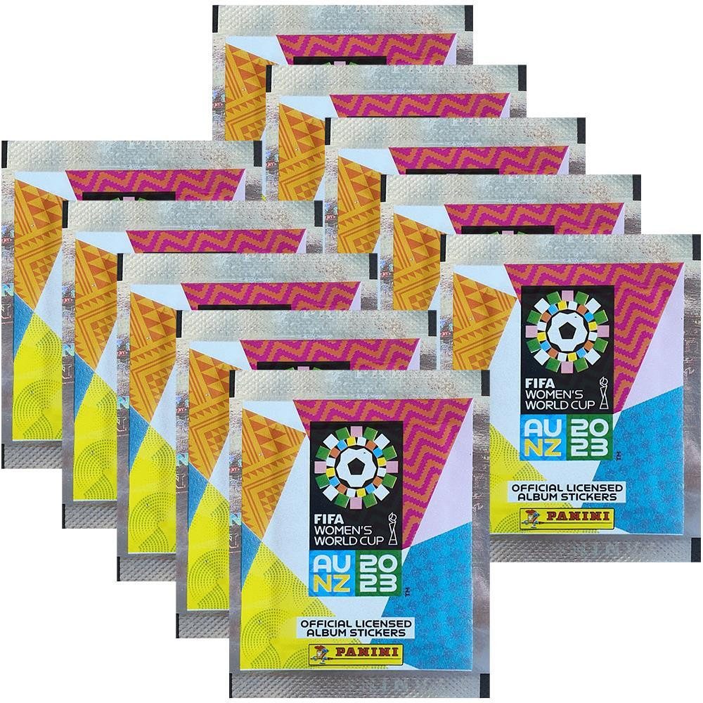 Panini Sammelkarte Panini FIFA Frauen WM 2023 - Sammelsticker - 10 Tüten