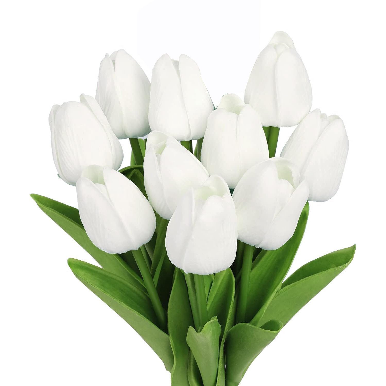 Kunstblume 10 Stück Tulpen Blumen Künstliche Tulpe Blume Gefälschte Tulpe, günstig online kaufen
