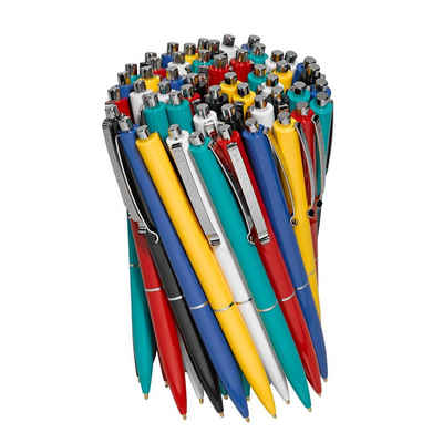 SCHNEIDER Kugelschreiber 50 Kugelschreiber K15 Gehäusefarbe farbsortiert - Schreibfarbe blau
