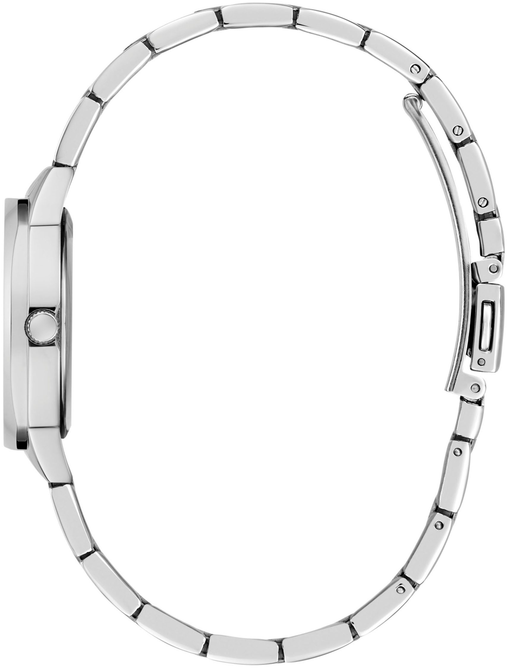 Guess Quarzuhr CHARLOTTE GW0767L1, Armbanduhr, Damenuhr, Edelstahlarmband, Mineralglas, analog