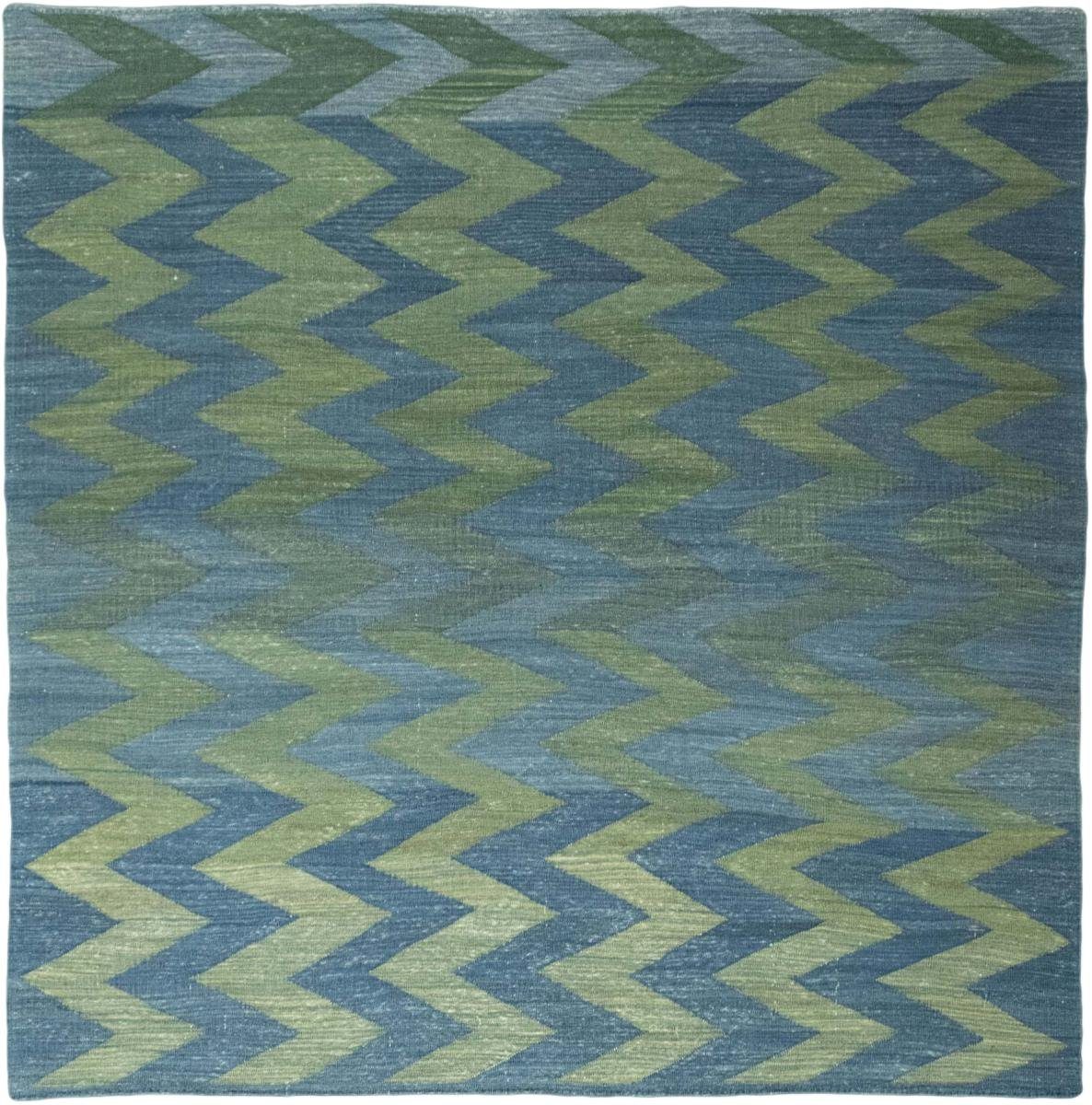 Orientteppich Kelim Fars Design Kandou 237x241 Handgewebter Orientteppich, Nain Trading, rechteckig, Höhe: 3 mm