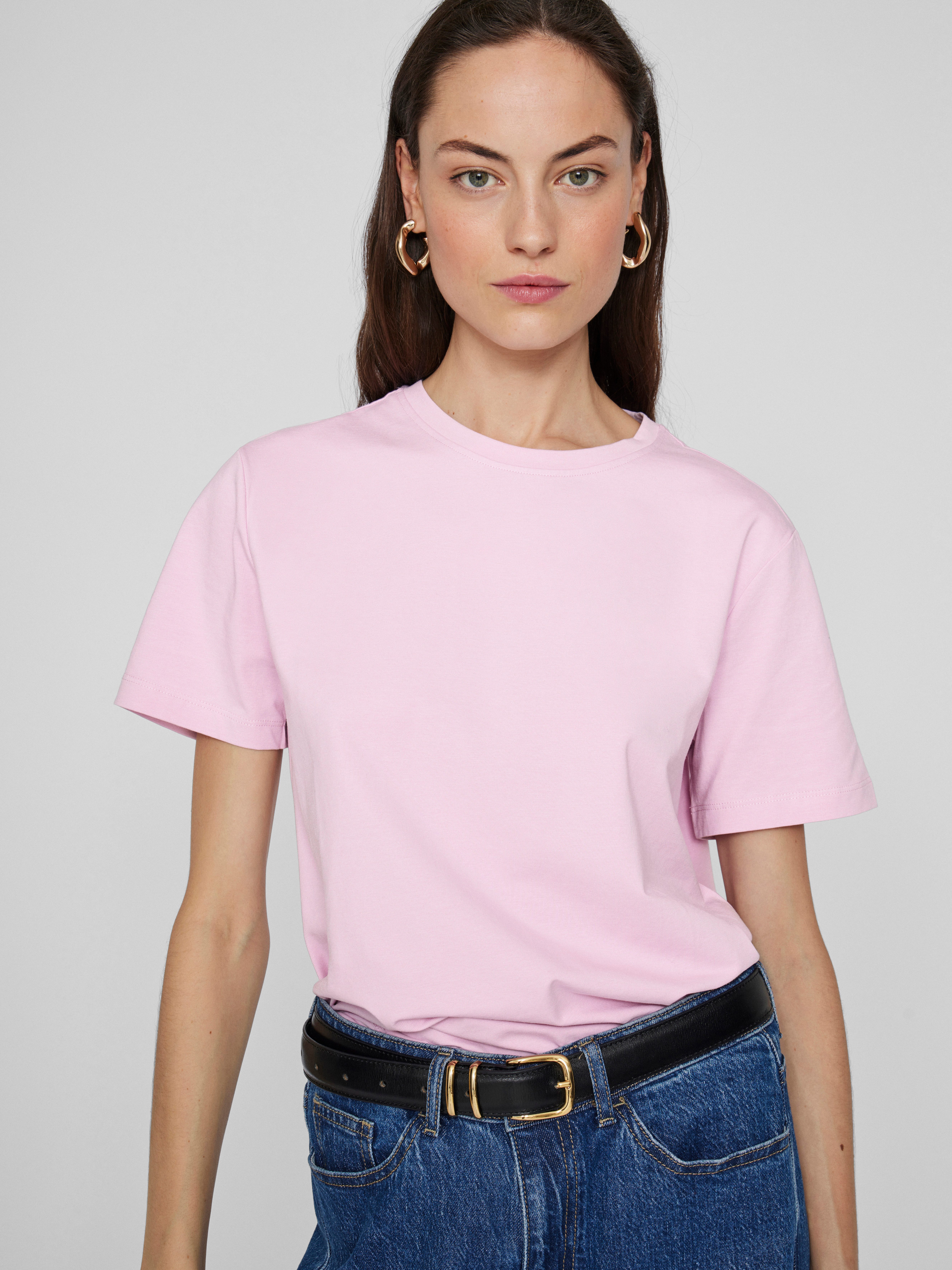 Vila Kurzarmshirt VINORA S/S T-SHIRT - günstig online kaufen