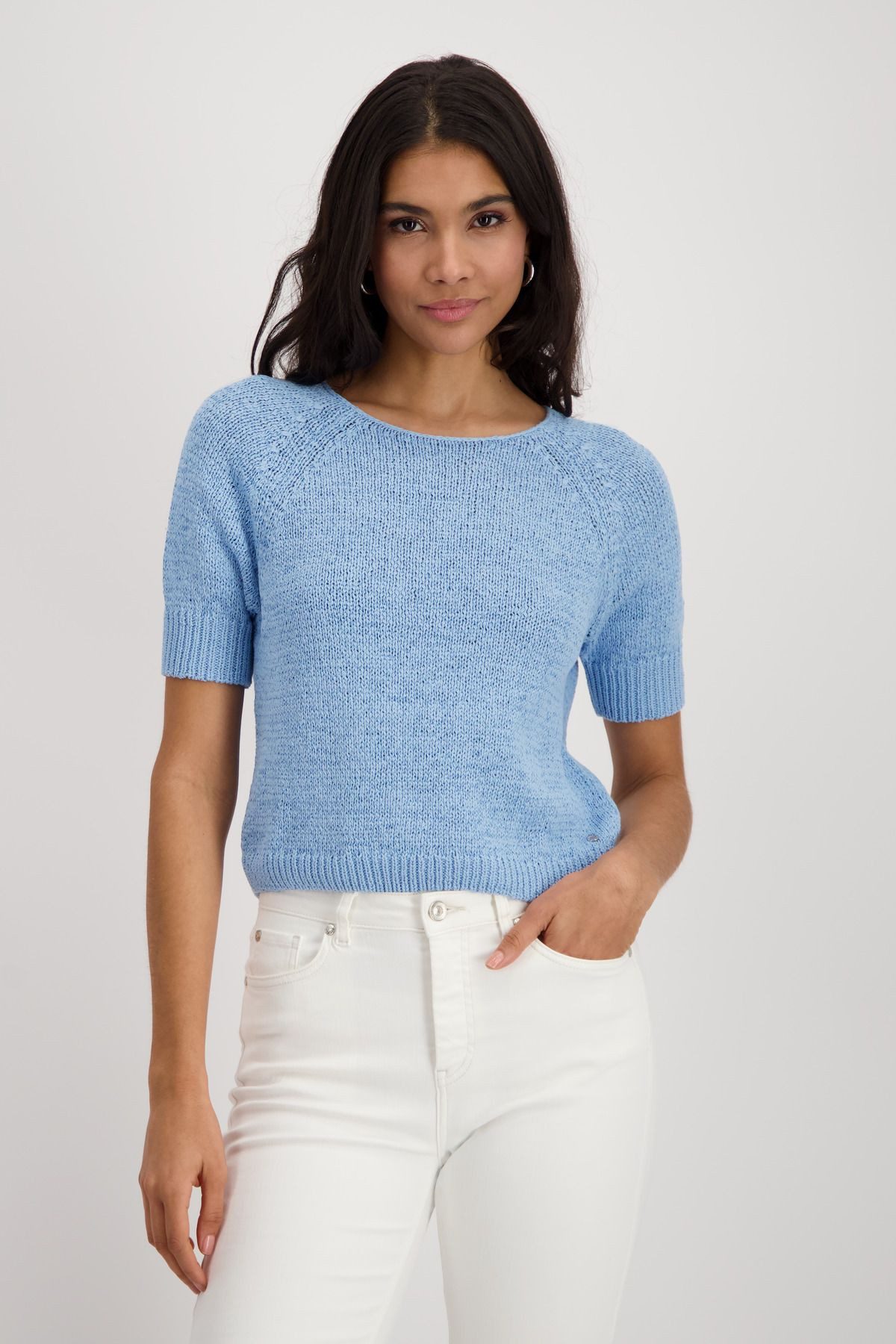 Kurzarmpullover
