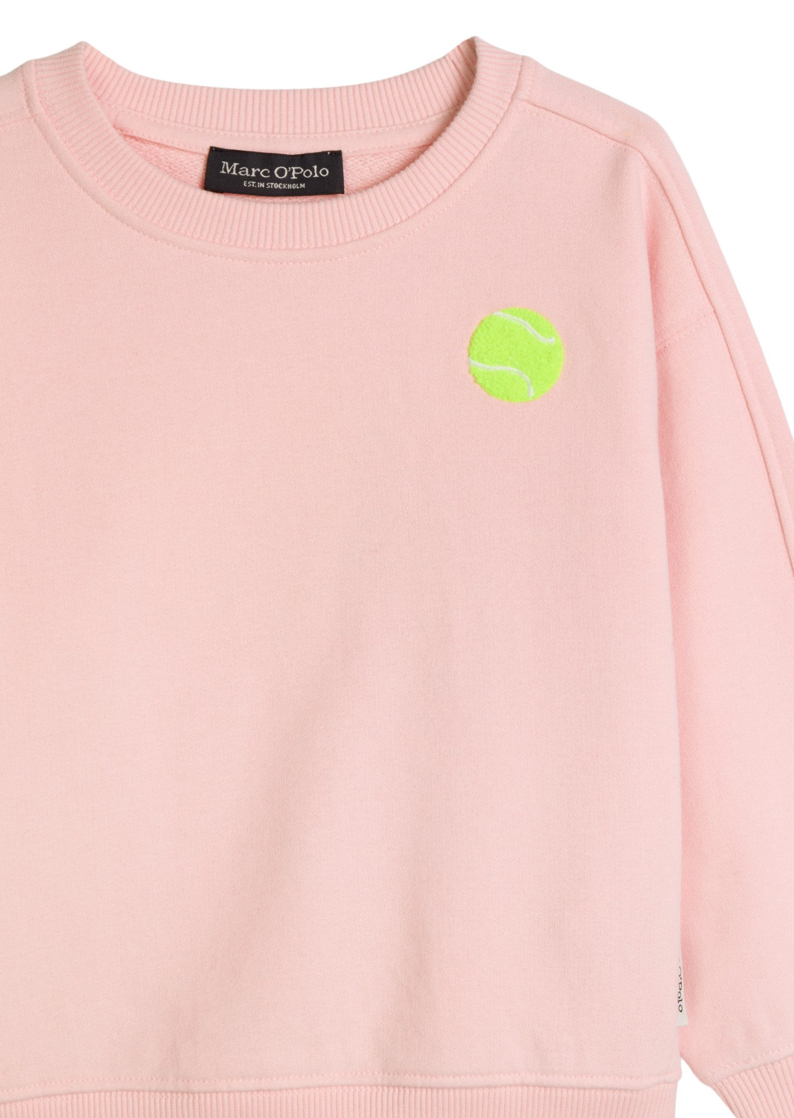 Marc O'Polo Sweatshirt mit beidseitigen Tennisball-Highlights